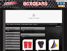 Tablet Screenshot of boxgears.com